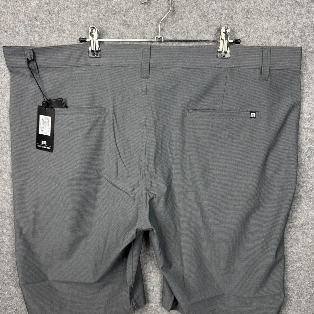 TravisMathew‎ Sand Harbor Golf Shorts Mens 42 Heather Dark Grey 1MW387 NWT